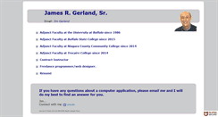 Desktop Screenshot of jimgerland.com