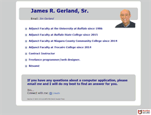 Tablet Screenshot of jimgerland.com